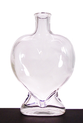 Сувенирная бутылка "amore" прозрачная 500ml